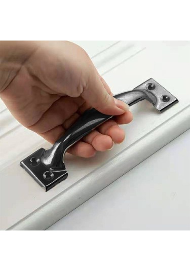 / /kapı Kolları Ahır Kapı Kolları 4 Parça 6 İnç Rustik Kapı Kolları/ /