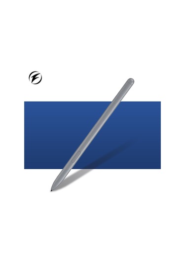 Fonken Samsung Tab S9 FE/S9+/S9 Ultra Uyumlu Yedek Dokunmatik Stylus Kalem Gri