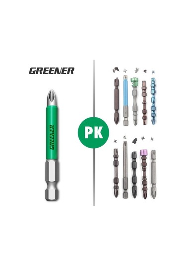 50mm 3 Adet 3/5/10 Adet 50mm Ph2 Çapraz Bit Matkap Kafası Tornavida Uçları El Aletleri Kaymaz Elektrikli Hex Shank Manyetik Tornavida Matkap Ucu 1246