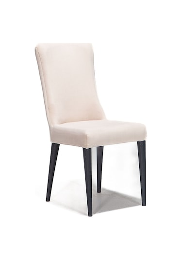 Modalife Megan Salon Yemek Mutfak Sandalyesi Krem