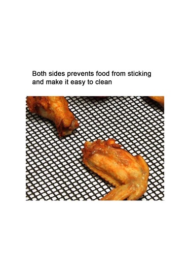 Yuntech01 3'lü Kahverengi Ptfe Izgara Matı - Fiber Camlı, Yemek Yapışmaz, Isı Dayanıklı, Tekrarlı Kullanımlı, Yıkama Kolay Izgara Aleti Çok Renkli