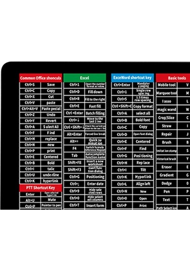 Trendooze Homyl 90cmx40cm 3mm Mouse Pad, Ofis Ve Oyun Mouse Pedleri