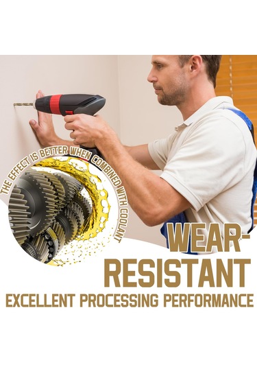 26 Parçalı Titanyum Matkap Seti, Altıgen Şaft, Hızlı Matkap Ucu,