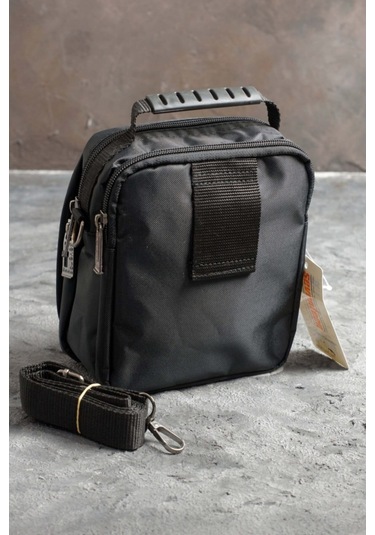 Seventeen Çok Gözlü El Ve Omuz Askılı Siyah Su Geçirmez Çanta 3497 Siyah