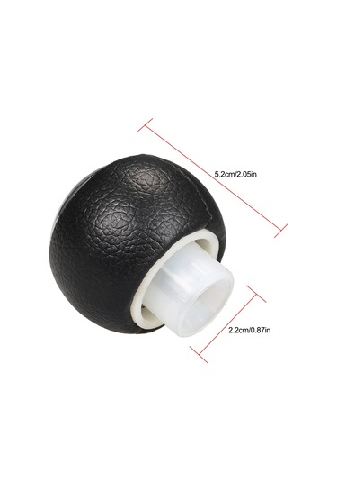 Xindoker Peugeot 3008 İçin 6 Vitesli Manuel Vites Çubuğu Kolu - Siyah Ve Gümüş Plastik - Yeni Diğer