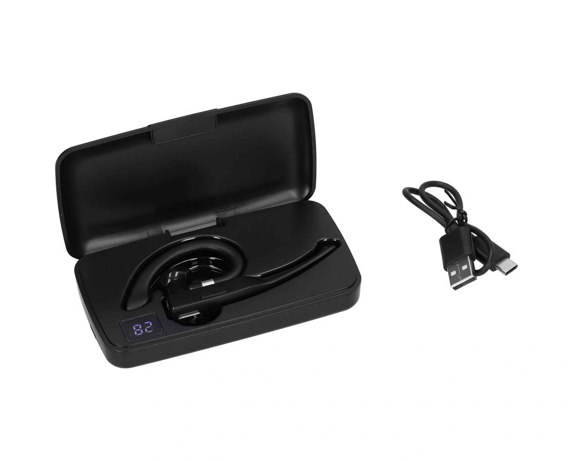 Shineyee Yyk-525 Bluetooth 5.3 Kulaklık, Mikrofonlu Kulak Takımı, 10-12 Saat Çalma Süresi, 500mah Şarj Kutusu, Ipx7 Su Geçirmez, İş Ve Sürüş İçin