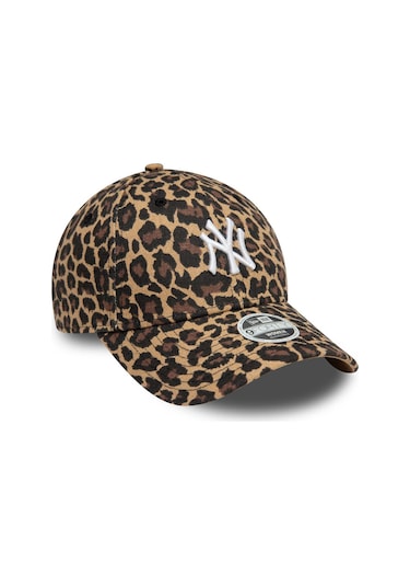 New York Yankees Kadın Leopar 9forty 60595363 Şapka-5735 Leopar