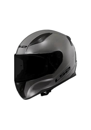 Ls2 Rapid 2 Full Face Motosiklet Kaskı Şeffaf + Siyah Vizörlü Nardo Gri