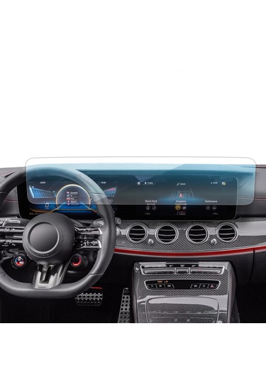 Mercedes E Serisi W213 Uyumlu Ekran Koruyucu Multimedya Ve Djital Ekran 9H Nano Ekran Koruyucu