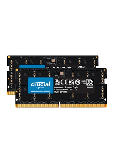 Crucial CT2K32G56C46S5 64 GB (2x32) 5600 MHz CL46 DDR5 Ram