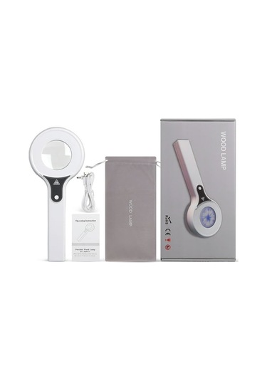 Wood Işığı Dermatolog Güzellik Merkezi Veteriner Uv Cilt Analiz Cihazı