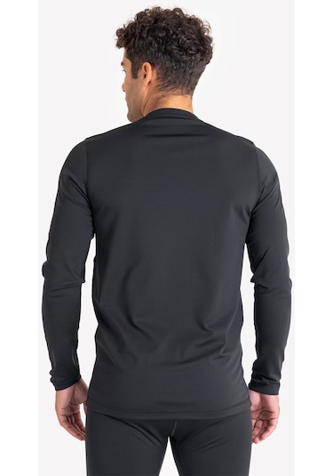 Lescon Siyah Erkek İçlik Uzun Kol Üst 23k-1038