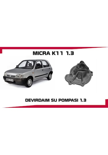 Mıcra Devırdaım Su Pompası K11 Kasa Cg10 1.3