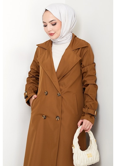 Tam Boy Su Geçirmez Trenç 1596 - Taba Taba