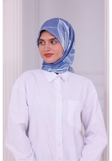 Tarzını Seç Serin Esinti Model Eşarp 100x100 Cm Renkli