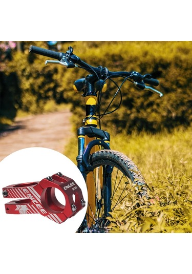 Suntek 31.8Mm Dağ Bisikleti Gövdesi Yüksek Kırmızı