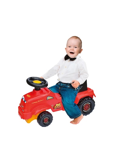 Cars İlk Traktörüm - Binmeli Araba - Çocuk Arabası - İlk Adım Arabası