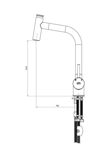 Gpd Maestro Pull-Out Eviye Bataryası Mes71
