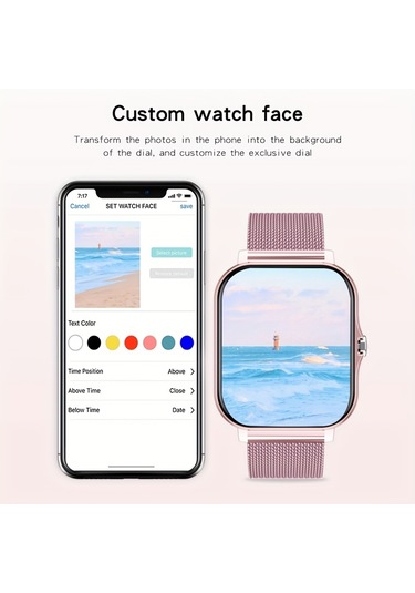 Geeroyoo JZR-GY Nabız Çift Kayışlı Telefon Takipçi Siyah Akıllı Saat (İthalatçı Garantili)