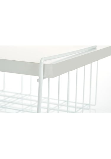 Suntel Dolap İçi Pratik Raf - Beyaz Beyaz