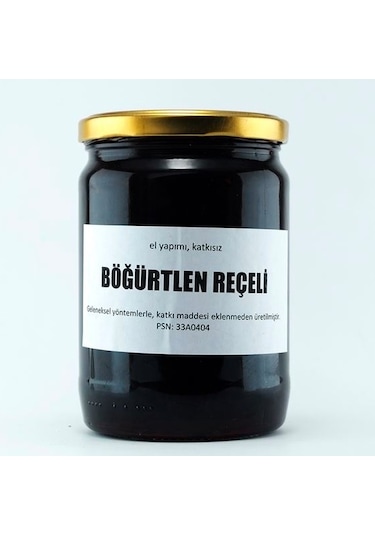 Silifke Sepeti Ev Yapımı Böğürtlen Reçeli 720 G