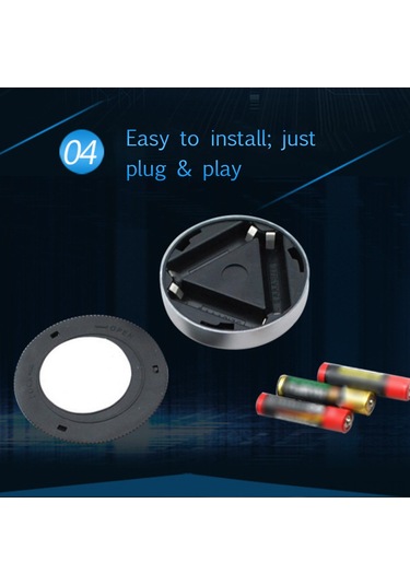 Skycity Araba Bagaj Işığı 3 Led'li Dokunmatik Okuma Lambası Abs Malzeme Pil Dahil Değil Diğer