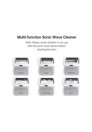 Padalink A8 Ultrasonik Gözlük Temizleyici 640ml 304 Paslanmaz Çelik 3 Seviye Zamanlama Laboratuvar/eğitim 220-240v Avrupa Standartı