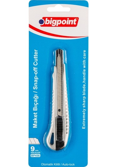 Bigpoint Maket Bıçağı Metal Dar Bp456 Falçata Bıçağı Bıçak Kesme