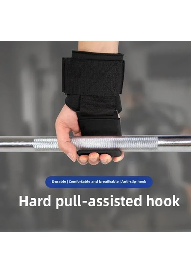 Reedark Güç Antremanı İçin Sarı Tekli Halka Grip Kanca - Çekim, Dambıl Ve Çubuk Hareketlerinde Tutku Gücü Artırıcı Aksesuar Çok Renkli