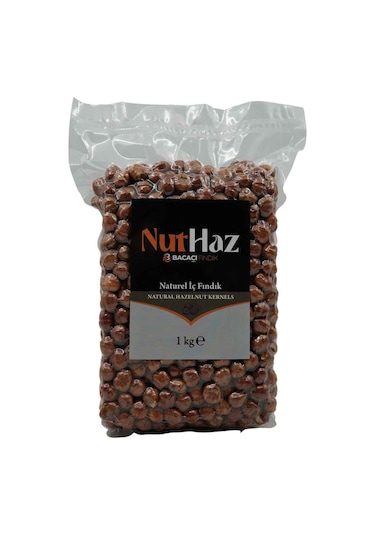 NutHaz Naturel Çiğ İç Fındık 1 KG