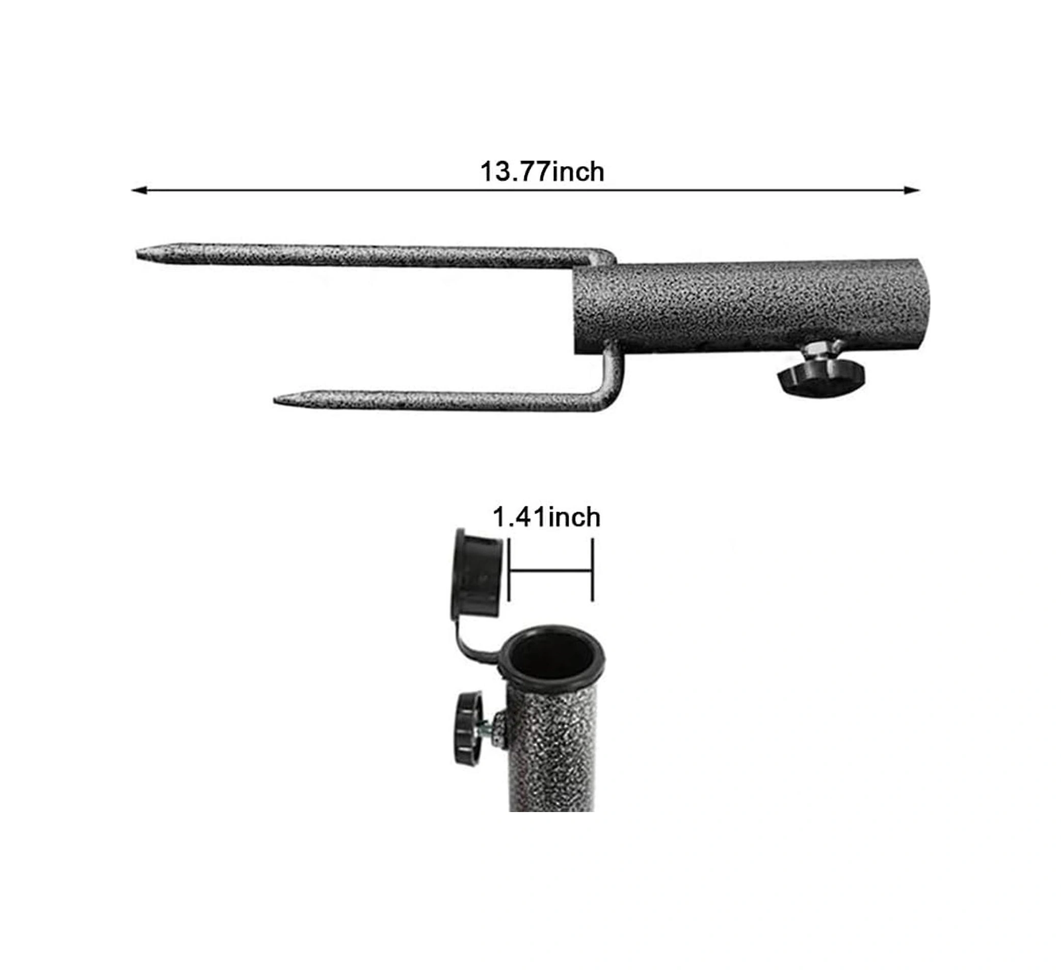 Bahçe Şemsiyeleri İçin Taşınabilir Plaj Şemsiyesi Tutucu Çok Renkli