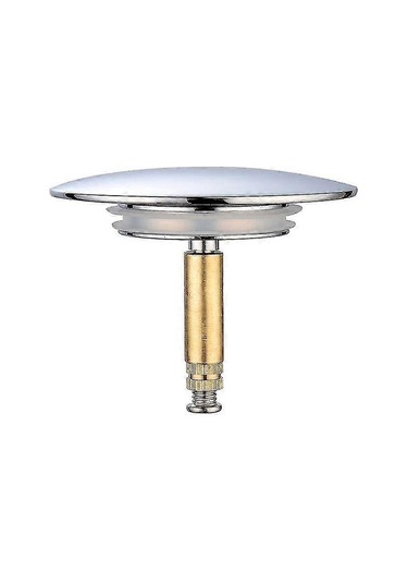 Bette Küvet Tıpası 70 Mm Çift Contalı, Ayarlanabilir Yükseklik, Çok Amaçlı Küvet Tıpası, Lavabo Vanası, Krom Kaplamalı Sertleştirilmiş Pirinç, Paslanmaz Çelik Çok Renkli