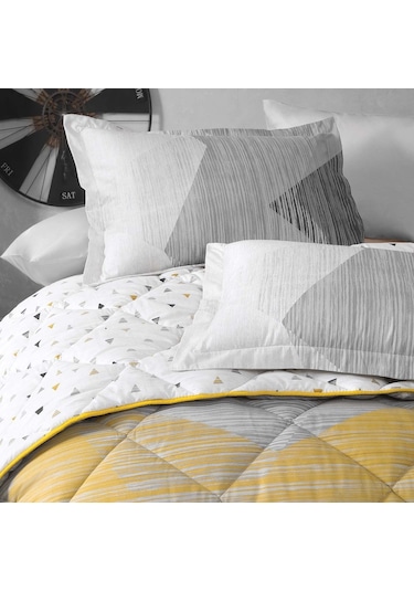 Yataş Bedding Aden Çift Kişilik Uyku Seti - Gri (517942703) Gri