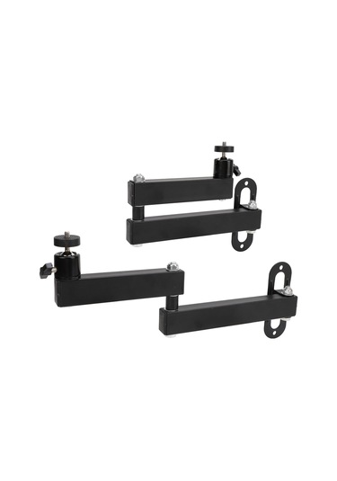 Xindoker Projeksiyon Cihazı Duvar Tutucu, Çift Kollü, 360 Açı Ayarlı, 20-35cm Genişletilebilir, Katlanabilir Metal Yapı, Güvenli Ve Dayanıklı