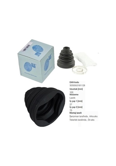 Nissan Terrano iç aks körüğü Nissan Pıck up Bluebird iç aks körük