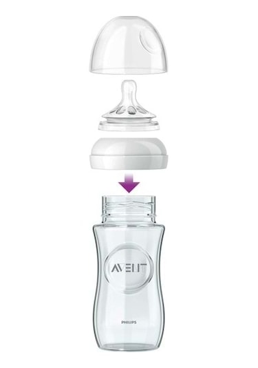 Philips Avent Scf673/17 Natural Cam Biberon 240 ML