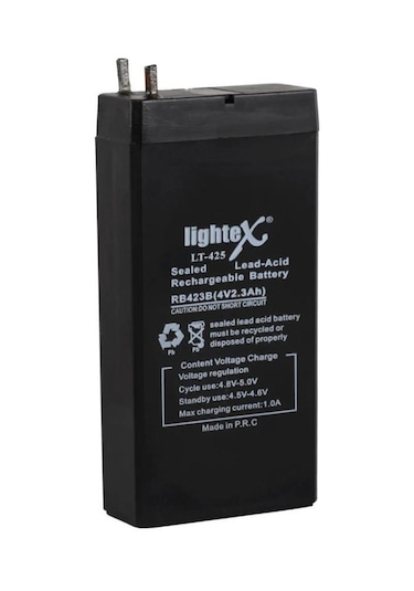 Lt-425 4V 2.3 Ah Bakımsız Işıldak Aküsü