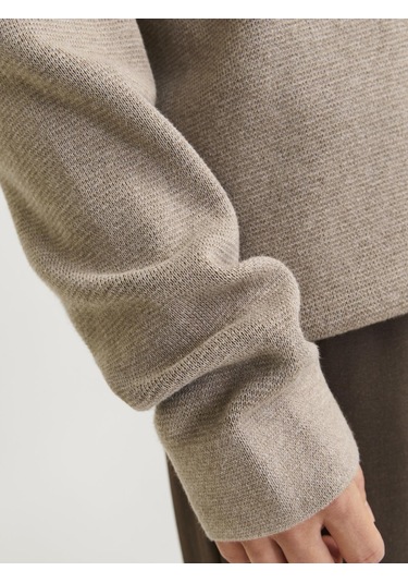 Jprblamılano Stıtch Knıt Crew Neck Sn Greige Greige