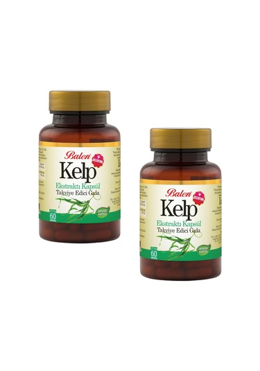 Balen Kelp Ekstraktı + Selenyum 375 Mg 2 x 60 Kapsül