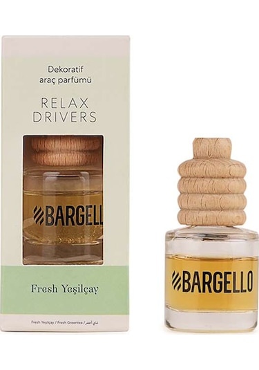 Bargello Relax Drıvers Fresh Yeşilçay 8 Ml Dekoratif Araç Kokusu