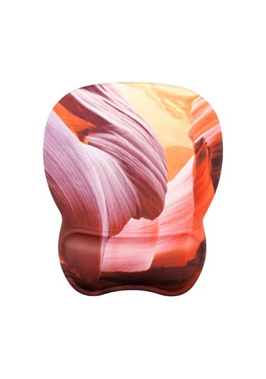 Hafızalı Köpük Bilek Desteğine Sahip Ergonomik Mouse Pad, Dizüstü Bilgisayarlar İçin Konforlu Bilgisayar Mouse Pad'i, Ağrıyı Hafifleten Bilek Desteği Çok Renkli