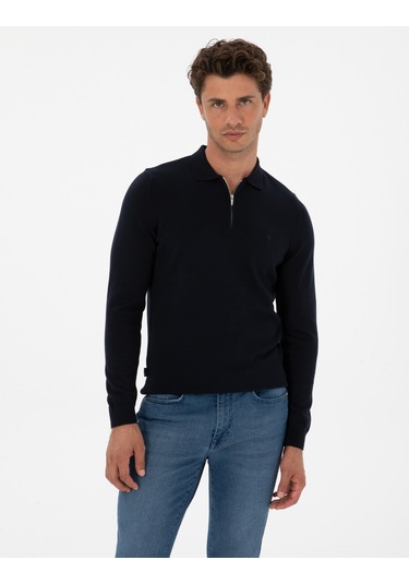 Pierre Cardin Erkek Lacivert Kazak /triko 50315406-vr033 Lacivert