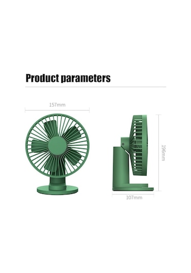 Xiaomi Vh Fan Masaüstü Taşınabilir Şarjlı Fan Vantilatör