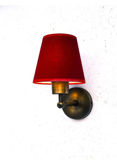 Shimmer Duvar Apliği Eskitme Gold Bordo Başlıklı Bordo