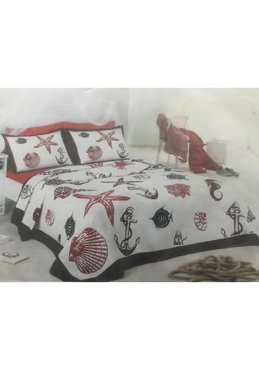 Sea Sheel Tek Kişilik Yatak Örtüsü
