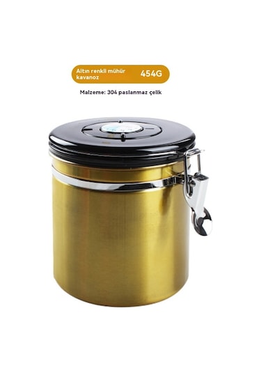 Kahve Çekirdeği Depolama Tankı Gold