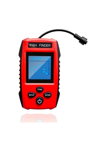 Willowhaven 1 Adet Akıllı Taşınabilir Sonar Balık Bulucu 45 Derece Derinlik Ölçer Alarmlı