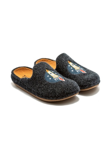 Twigy Roket Çocuk Ev Terliği Lacivert 30/35 CC0900 Lacivert