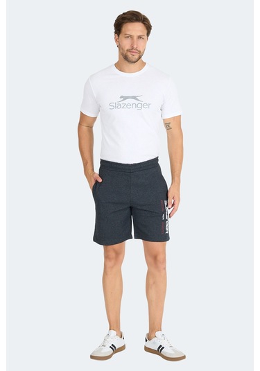 Slazenger Nebo I Erkek Cepli Koyu Gri Şort Koyu Gri