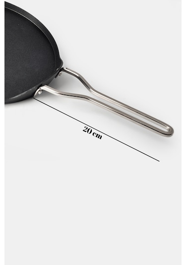 Fin Krep Tava 26 Cm Siyah